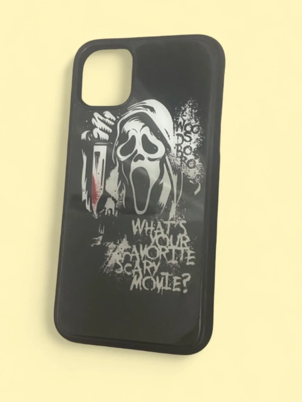 iPhone 11 Black 'Scream' Graphic Phone Case for iPhone